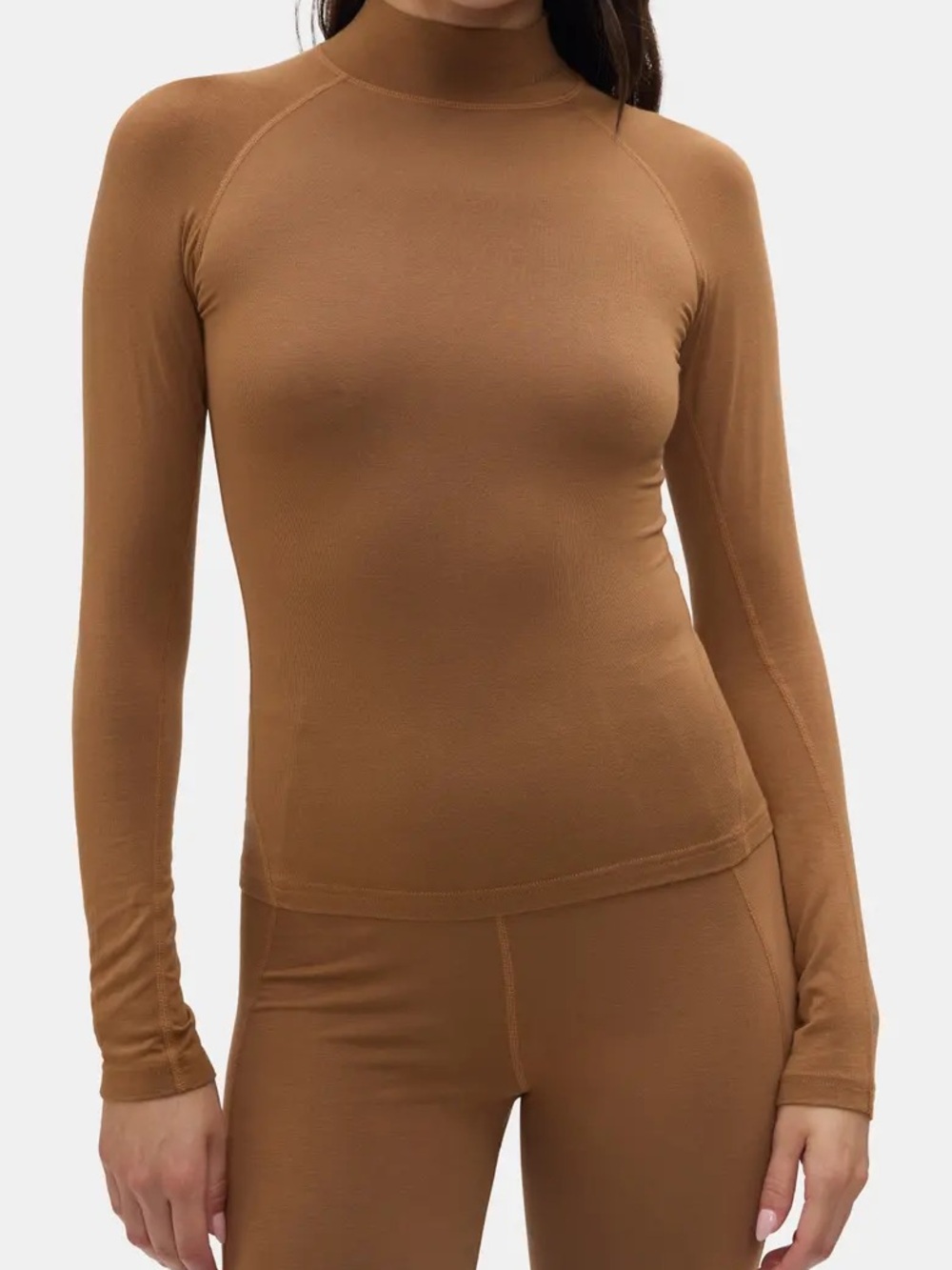 Halfdays Clare Mock Neck Base Layer